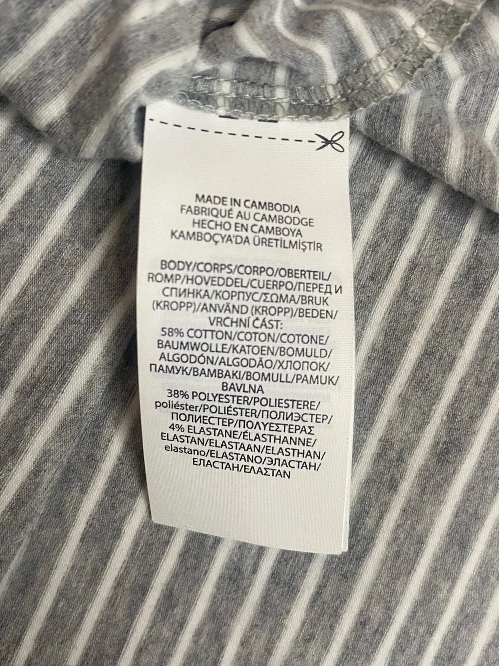 Polo Ralph Lauren Performance Polo Shirt Mens XL Gray White Striped Classic Fit